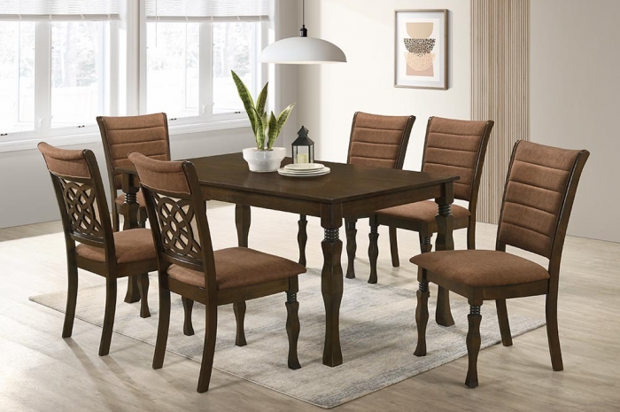 Bryson_1_6_Dining_Set - Dining Set - Golden Tech Furniture Industries Sdn Bhd