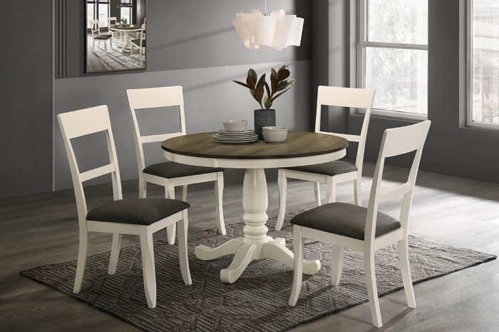 Clara_1_4_Dining_Set - Dining Set - Golden Tech Furniture Industries Sdn Bhd