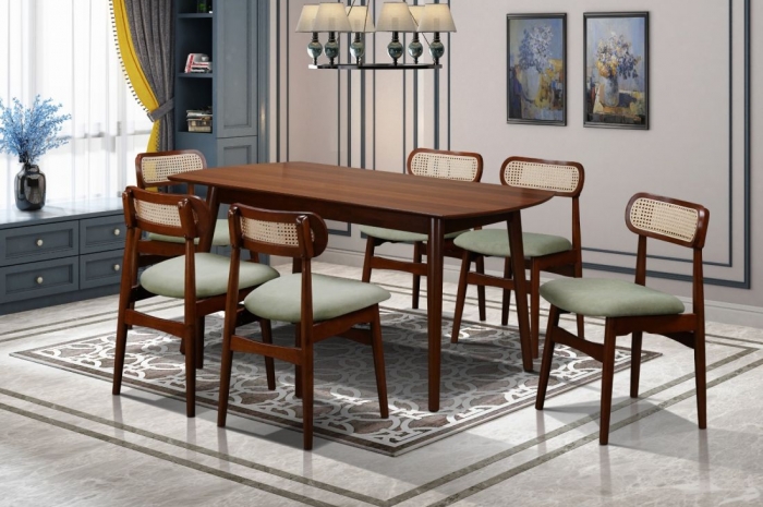 Gala_1_6_Dining_Set - Dining Set - Golden Tech Furniture Industries Sdn Bhd