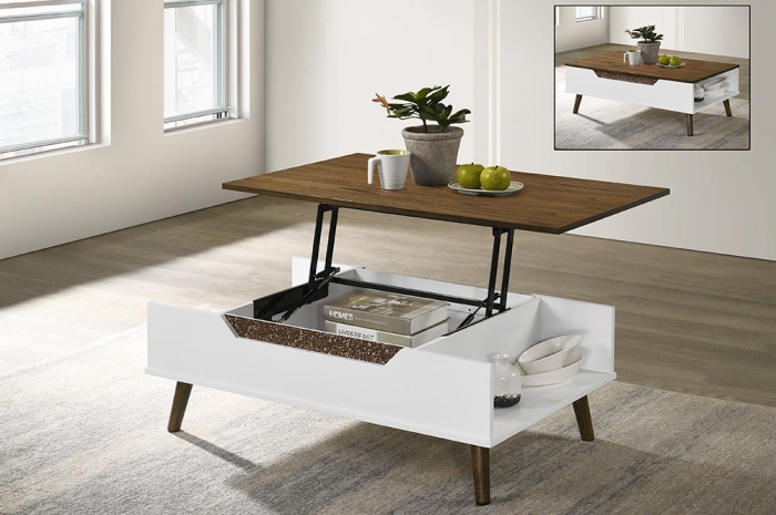 Norman_Functional_Coffee_Table_MDF_Veneer_Top_ - Living Room & Coffee Table - Golden Tech Furniture Industries Sdn Bhd