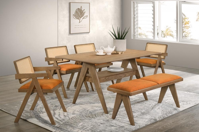 Yuni_1_4_1_Dining_Set_Yuna_Table_ - Dining Set - Golden Tech Furniture Industries Sdn Bhd